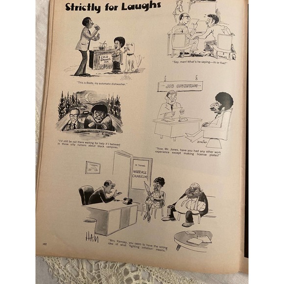 Ebony Magazine February 1975. Barbara Jordan - Picture 11 of 13